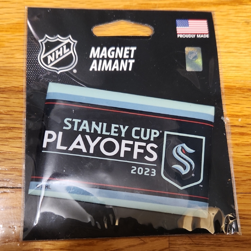 BNWT Seattle Kraken Playoffs Magnet